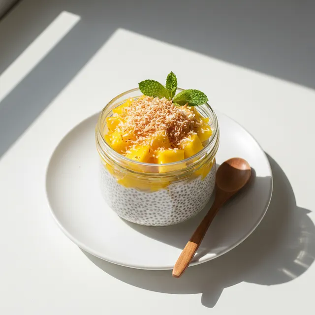 Chia Pudding with Mango