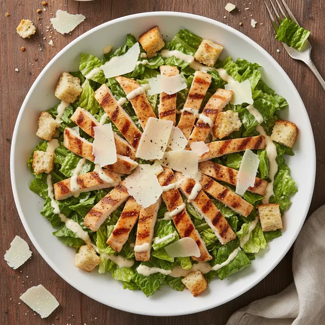 Grilled Chicken Caesar Salad