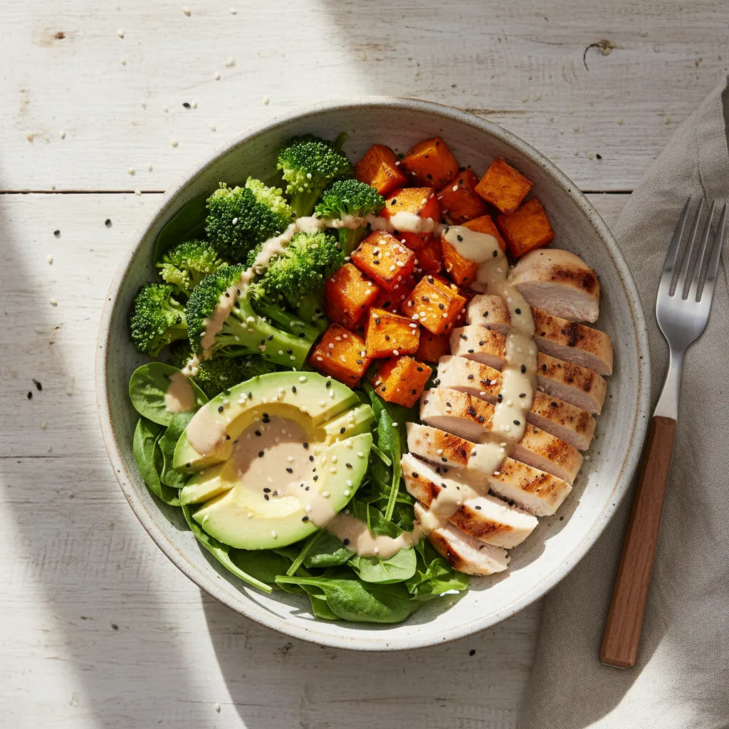 Chicken & Sweet Potato Recovery Bowl