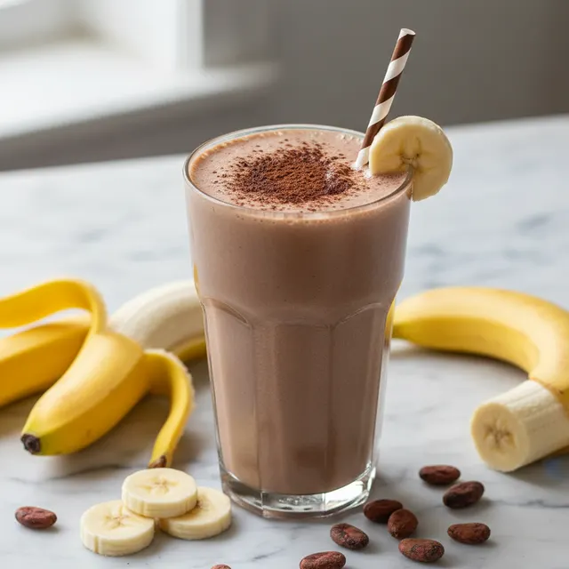 Chocolate Banana Protein Shake