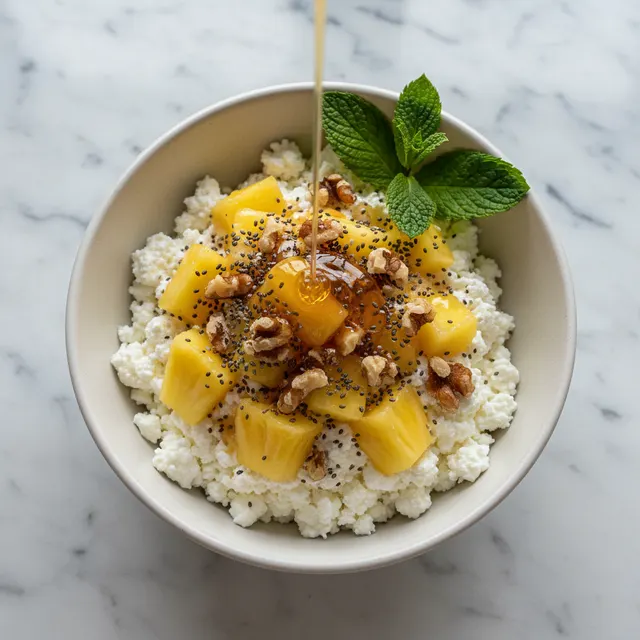 Cottage Cheese & Pineapple Bowl