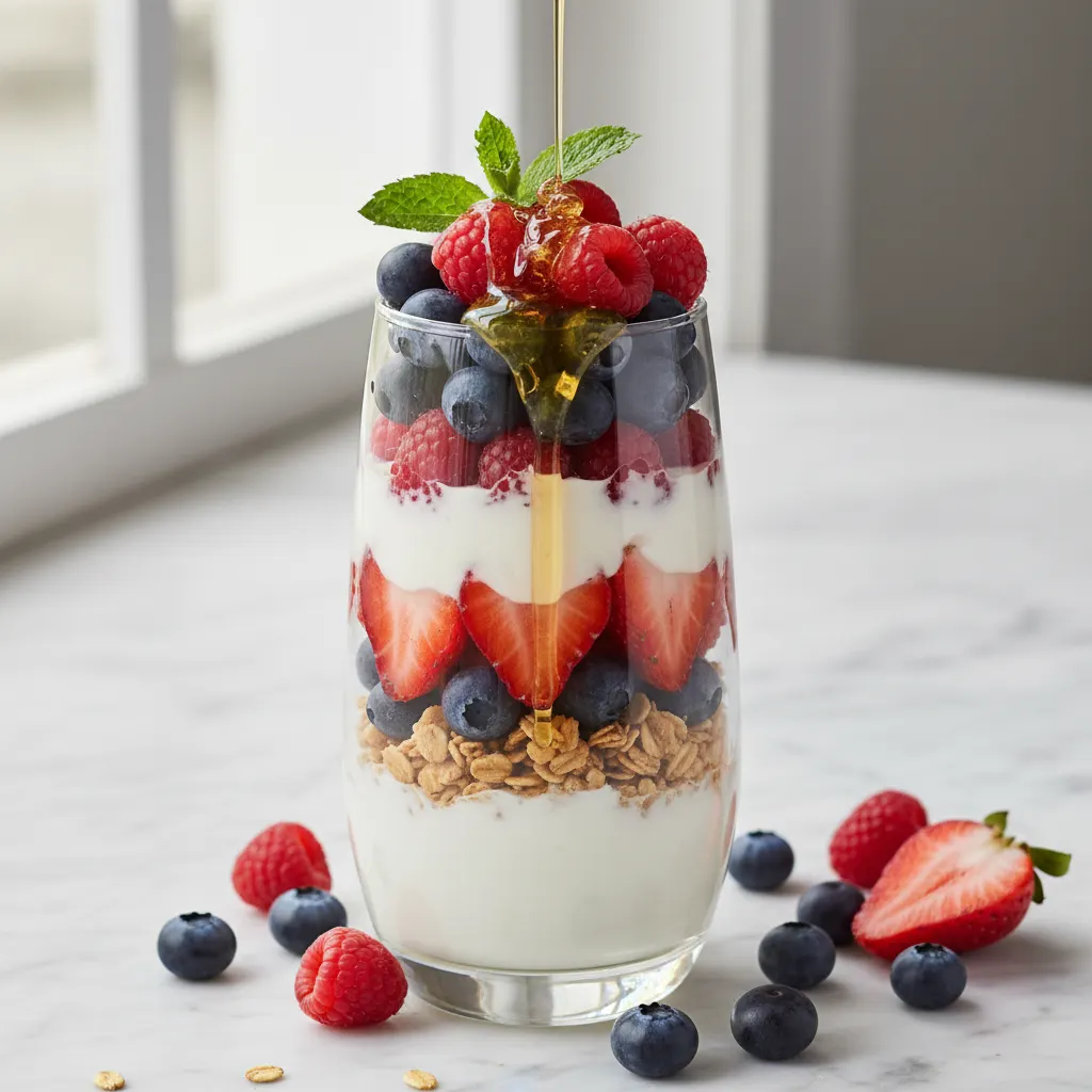 Greek Yogurt Granola Parfait