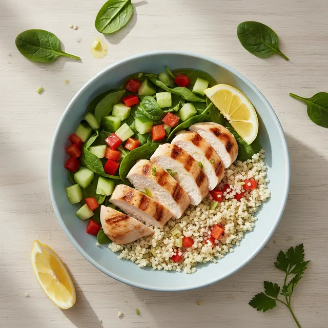Grilled Chicken & Quinoa Bowl