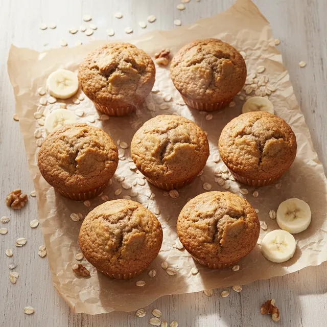 Protein Banana Muffins