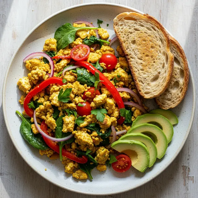 Veggie Tofu Scramble